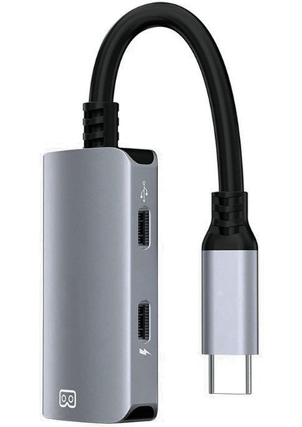 Xreal Nreal, Switch, Stemdeck Için Usb-C'den C'ye Dönüştürücü (Yurt Dışından)