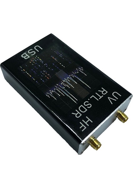 Radyo Alıcısı 100KHZ-1.7GHZ Tam Bant Uv Hf Rtl-Sdr USB Tuner (Yurt Dışından)