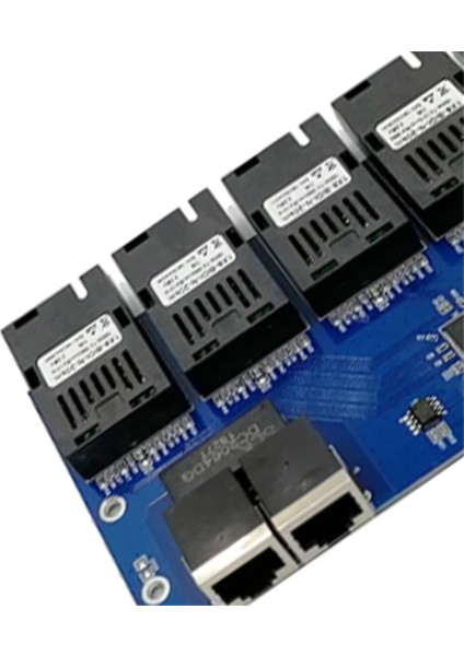 7F1E Ethernet Anahtar Dönüştürücü Ethernet Fiber Optik Medya Dönüştürücü (Yurt Dışından)