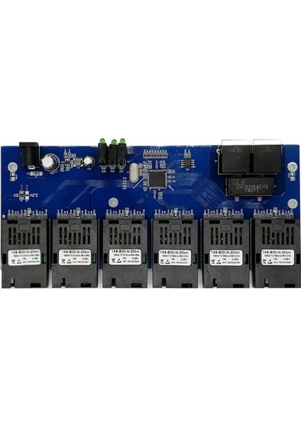 7F1E Ethernet Anahtar Dönüştürücü Ethernet Fiber Optik Medya Dönüştürücü (Yurt Dışından)