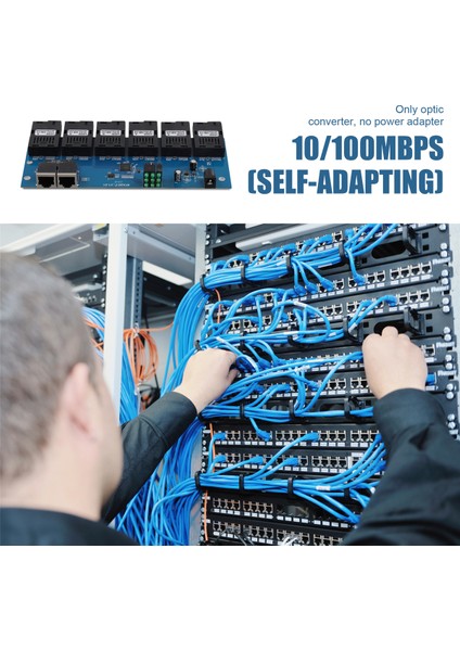 100M Pcba Kartı Fiber Optik Medya Dönüştürücü (Yurt Dışından)