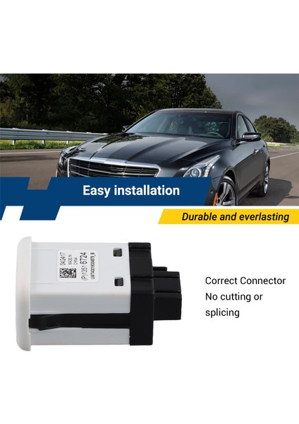 Ses Oynatıcısı Yuvası Aux Arayüzü 2 USB Portu 1 Sd Cadillac Için (Yurt Dışından) indirimleri