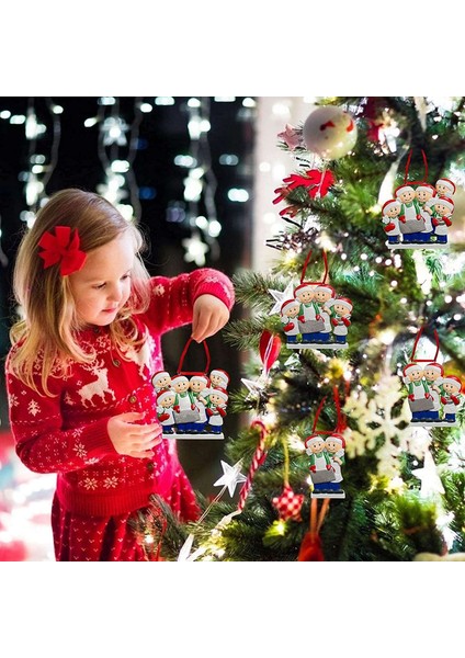 Yaratıcı Hediyeler Yemek Pişirme Aile 6 Kişilik Noel Ağacı Süslemesi (Yurt Dışından) fiyatları