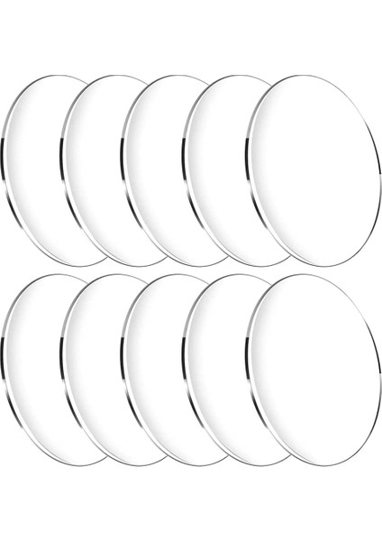 Isim Kartları, Boyama ve Kendin Yap Projeleri Için 10 Adet 5 Inç Akrilik Disk (Yurt Dışından)