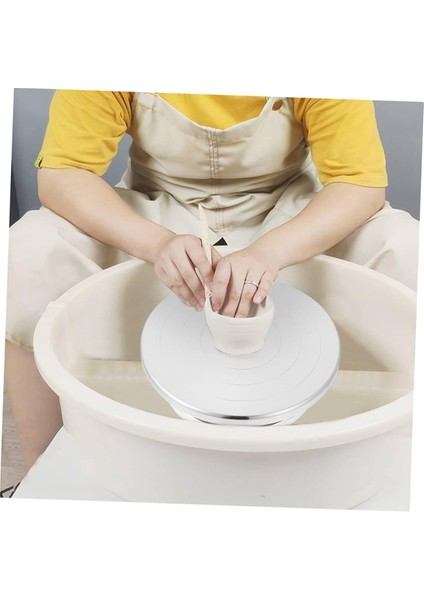 Çömlek Döner Tablası Aletleri Çömlek Döner Tablası Kek Standı 20CM (Yurt Dışından)