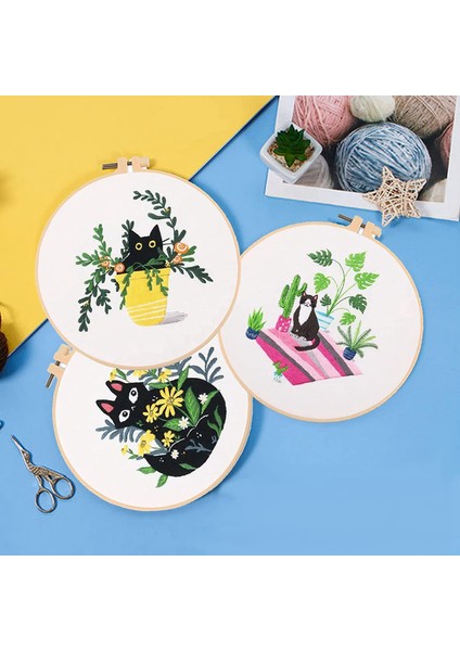 Yeni Başlayanlar Için El Nakışı Seti, 30 Paket Çarpı Dikiş Seti (Yurt Dışından) fiyatları