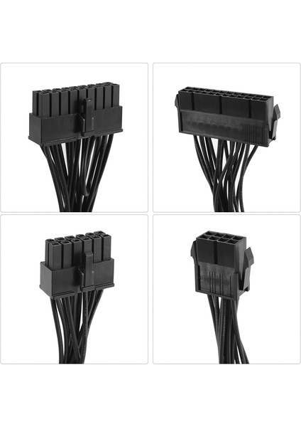 Güç Dönüşüm Kablosu 24PIN'DEN 18PIN'E, 8pin'den 12PIN'E, Hp Z440 Z640 Için (Yurt Dışından)