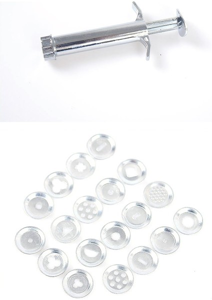 21 件不锈钢粘土挤压器糖膏挤压器工具套装 (Yurt Dışından)