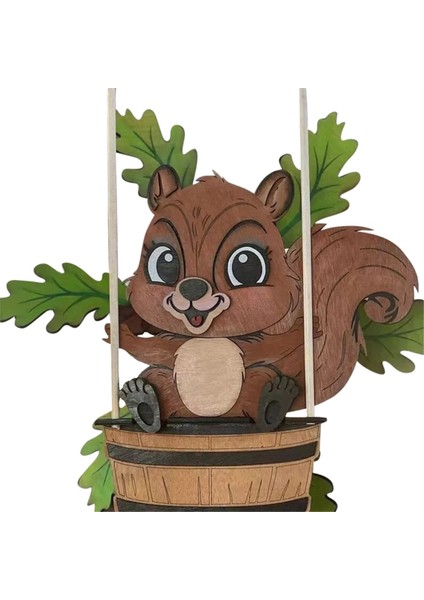 Hayvan Rüzgar Döndürücü Hayvan Rüzgar Değirmeni Avlu Sanat Dekorasyon Askısı C (Yurt Dışından)