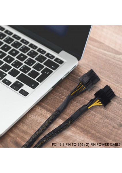 Paket Gpu VGA Pcı-E 8 Pin Dişi - Çift 8(6+2) Pin Erkek Kablo 8 Inç (Yurt Dışından) fırsatları