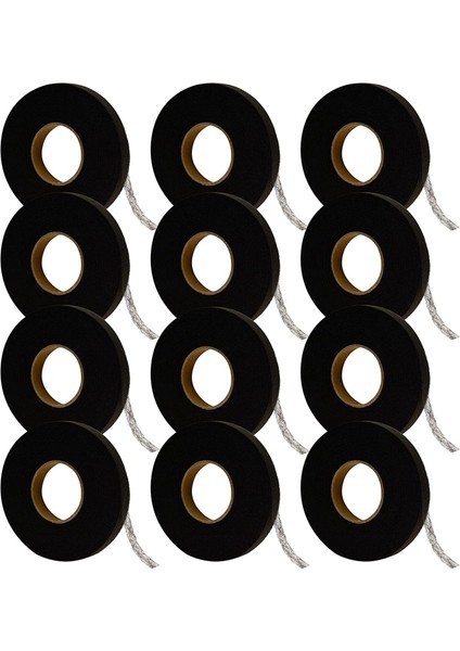 12 Paket Çift Taraflı Astar Yapıştırıcı Kumaş Ütüyle Yapıştırılan Etek Ucu Bandı (Yurt Dışından)