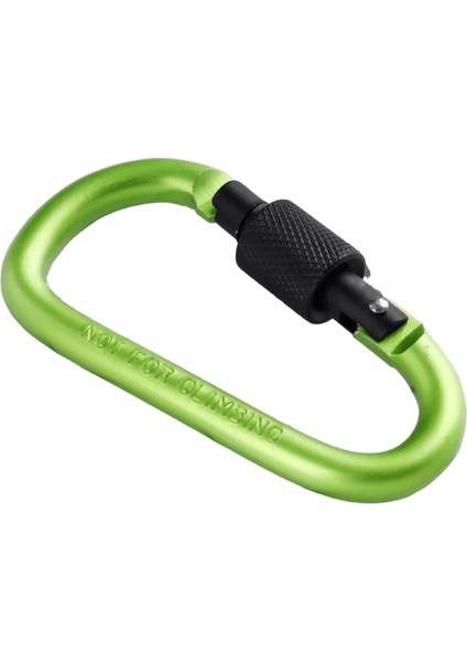 Taktik Karabina Turist Karabin Klip Tuşları Anahtarlık Seti Alüminyum Alaşım Kamp Survival Toka Çok Alet Anahtar Tutucu (Yurt Dışından)