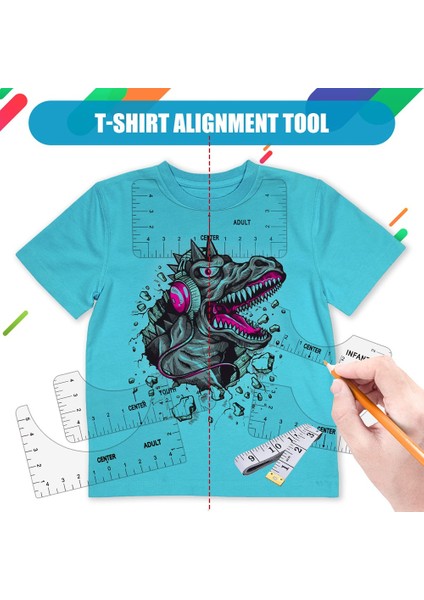 Tişört Hizalama Cetveli, Tişört Kılavuzu Hizalama Aracı, Tişört El Sanatları (Yurt Dışından) modelleri