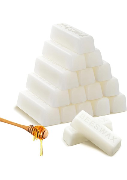 24 x 1 Oz Beyaz Balmumu Çubukları Saf Balmumu Çubukları Kozmetik Sınıfı Balmumu (Yurt Dışından) fiyatları