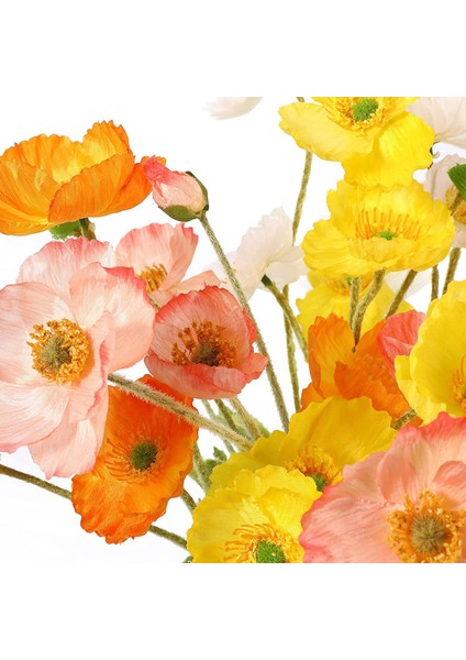 Paket Yapay Çiçekler Ipek Ev Dekorasyonu Buket Sahte Çiçek (Yurt Dışından) modelleri