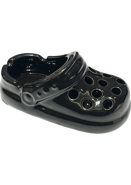 Creative Hole Shoes Anti Uçan Kül Küllük Sigara Aksesuarları, Siyah A (Yurt Dışından)