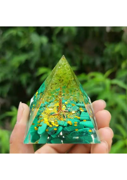 Kristaller Orgon Piramidi Enerji Jeneratörü Reiki Çakra Meditasyonu S4 (Yurt Dışından)