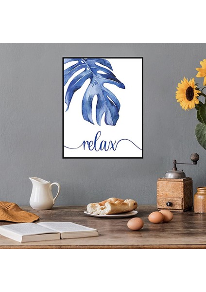 Adet Relax Soak Unwind Breathe Banyo Dekoru, Banyo Duvar Dekoru (Yurt Dışından)