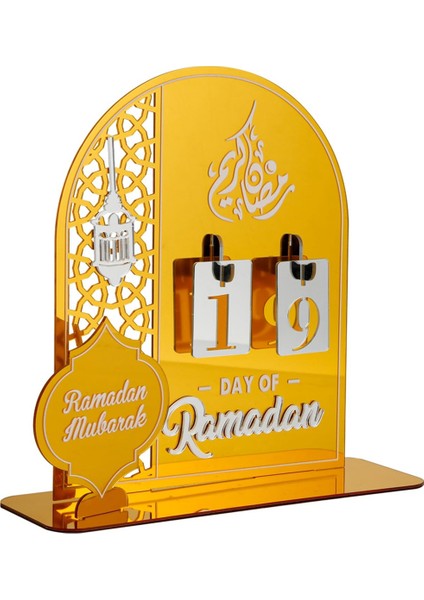 Ramazan Geri Sayım Takvimi, El Sanatları Süslemesi Bayram Takvimi Dekoru - A (Yurt Dışından)