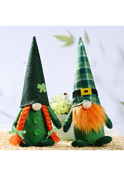 St. Patrick Günü Cüce Süslemeleri Irlandalı Leprechaun Isveçli (Yurt Dışından)