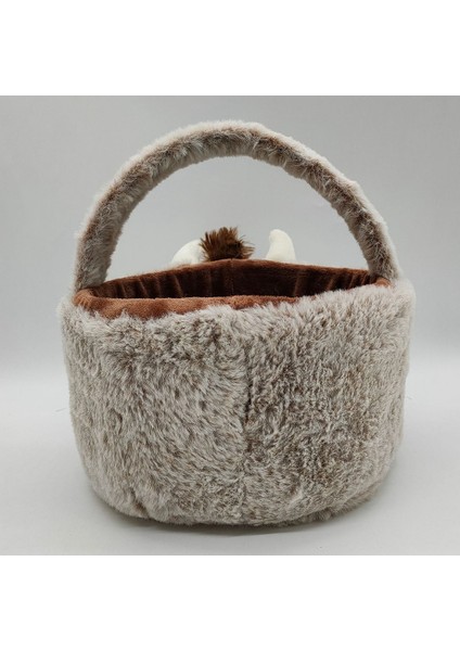 10IN/25CM Şirin Peluş Inek Paskalya Kovaları Kulaklı Şeker Hediyeleri Için (Yurt Dışından) indirimleri