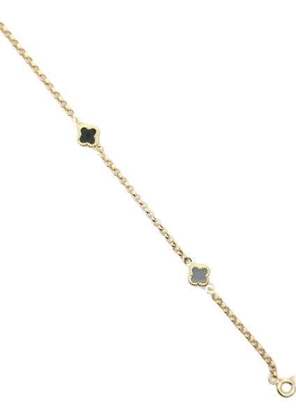 Taşlı Bileklik 14 Ayar Altın 1.85 gr OA-C11801029246