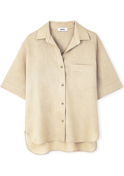 Cepli Keten Gömlek IS1250025184003 indirimleri