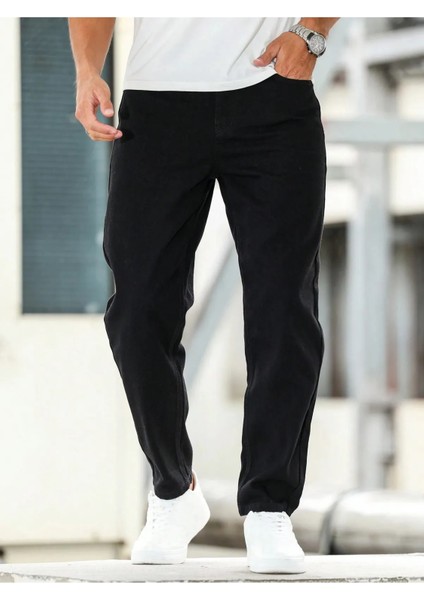 Erkek Boyfriend Fit Denım Jean Kot Pantolon