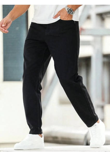 Erkek Boyfriend Fit Denım Jean Kot Pantolon fırsatları