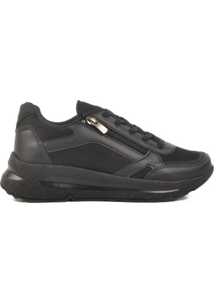2420 G Hafif Esnek Siyah Sneaker
