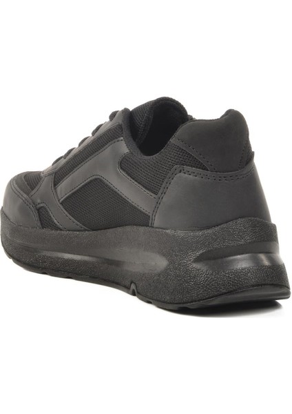 2420 G Hafif Esnek Siyah Sneaker