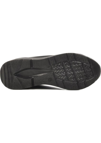 2420 G Hafif Esnek Siyah Sneaker