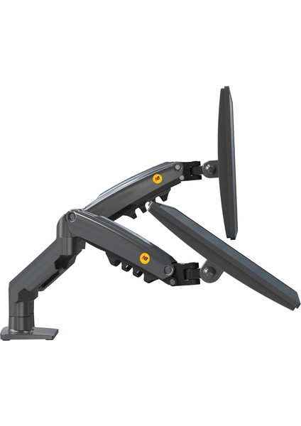 North Bayou NB F160U 17"-27" Monitör Tutucu Amortisörlü 2-9 kg Monitör Standı 2023 Yeni Tasarım (2x USB Kablo Hediye) modelleri