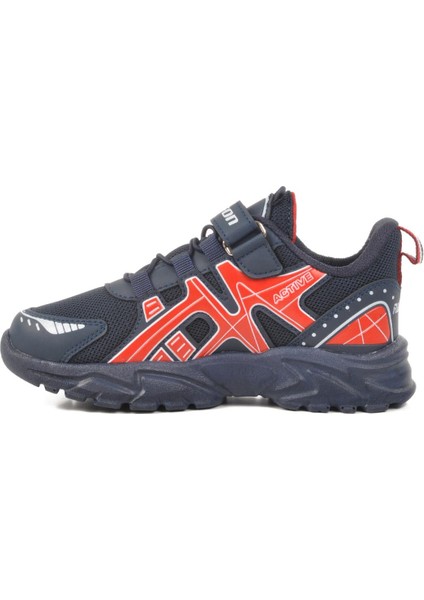 Lacivert-Kırmızı Çocuk Spor Ayakkabı Ruffon 2540 F fiyatları
