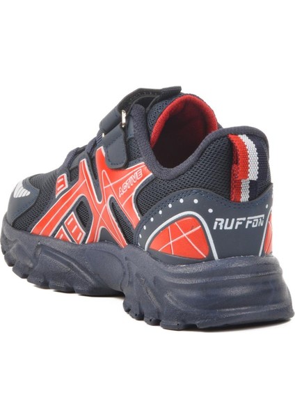 Lacivert-Kırmızı Çocuk Spor Ayakkabı Ruffon 2540 F fırsatları