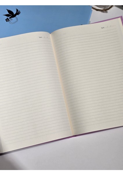 Bycappi Pembe Kelebek Desenli Yazılı A4 160 Yaprak Çizgili Not Defteri fiyatları