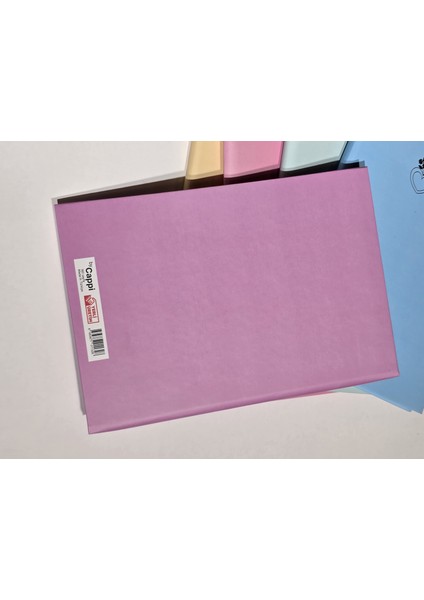 Bycappi Pembe Kelebek Desenli Yazılı A4 160 Yaprak Çizgili Not Defteri modelleri