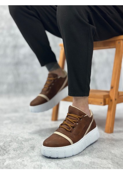 ET0666 Taba Yüksek Taban Erkek Günlük Ayakkabı fırsatları