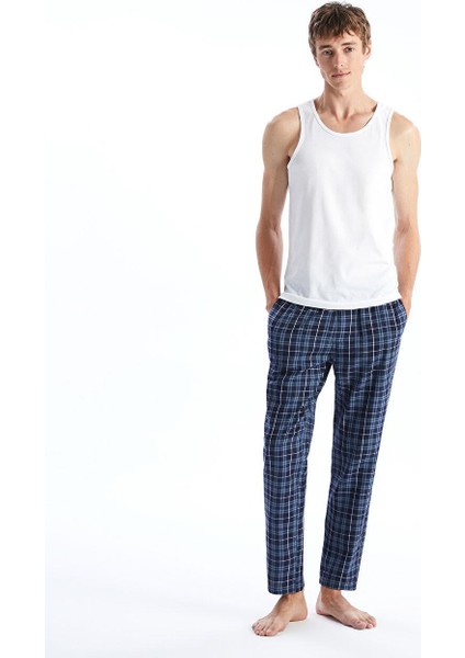 Standart Kalıp Ekose Erkek Pijama Alt (S5)