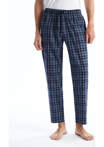 Standart Kalıp Ekose Erkek Pijama Alt (S5)