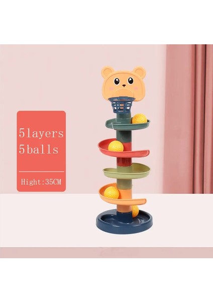 Geliştirme Oyunları Montessori Rolling Ball Bebek Oyuncakları Eğitim Oyuncakları Montessori Etkinlik Oyuncaklar Bebekler Için Oyuncaklar 1 2 3 Yıllık Rolor: ST776 (Yurt Dışından)
