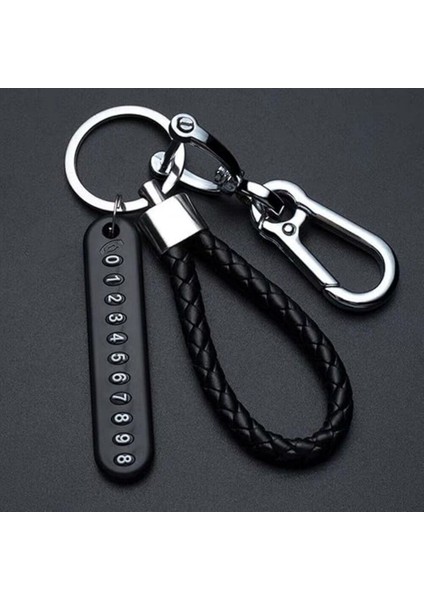 Anahtarlığa Takılabilentelefon Numarası Etiketli Numaratörlü Anahtarlık (5051)