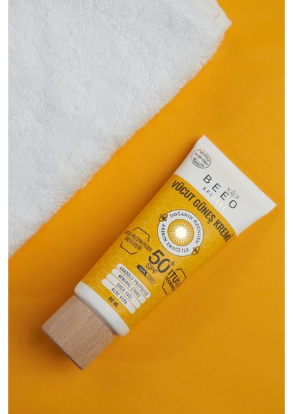 Bee'o Vücut SPF50 Güneş Kremi 80 ml 2 Adet