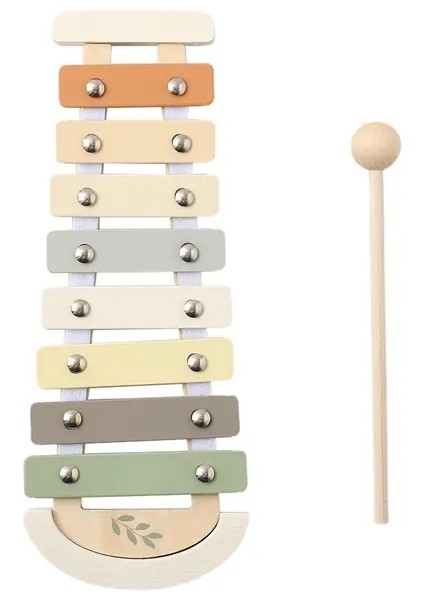 Montessori Ahşap Oyuncak Çok Renkli Çok Renkli Ksilofon Çan Boncukları Davul Sütunu Müzik Aleti Oyuncak Çocuk Eğitim Müzik Aleti Hediye Renk: 06 (Yurt Dışından)