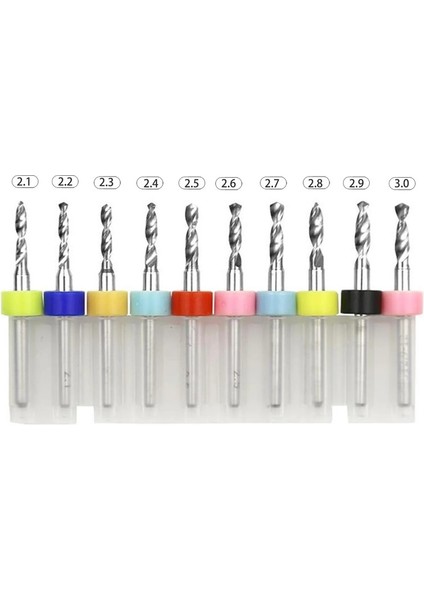 11 Veya 21 Parçalı Iğne Mengene Seti Dekompresyon El Büküm Matkap Çift Yatak Döner Değiştirilebilir Bitler Farklı Boyutlarda Renk: 2.1-3.0mm Matkap (Yurt Dışından)