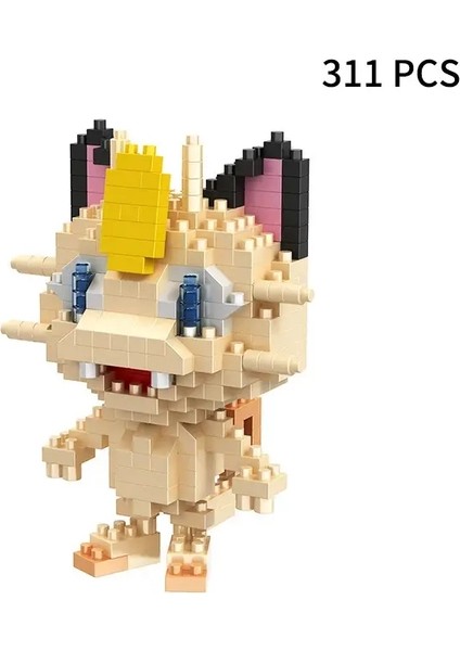 24PCS Pokemon Blokları Küçük Çizgi Film Yapı Bloğu Pikachu Charizard Eevee Mewtwo Anime Montaj Eylemi Pokemon Model Bebek Oyuncakları Renk: 8075/BEDEN: Kutu Yok (Yurt Dışından)