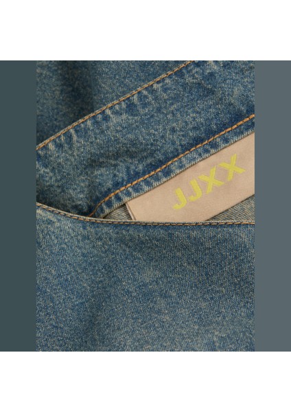 Kadin Baglamali Ip Askili Denim Bluz - Tuva fiyatları