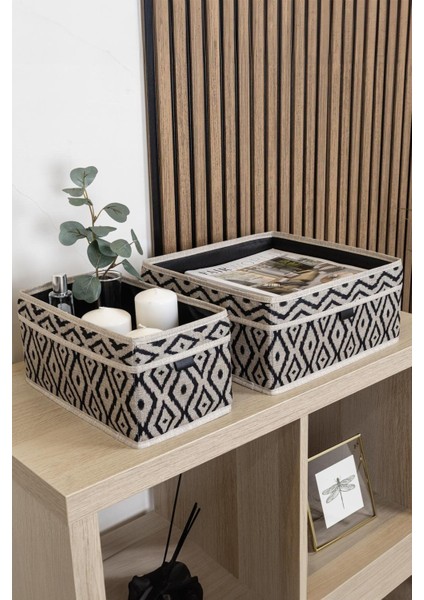 Bohe 2'li Çekmece ve Raf Düzenleyici Sepet Organizer