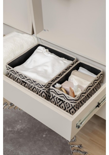 Bohe 2'li Çekmece ve Raf Düzenleyici Sepet Organizer