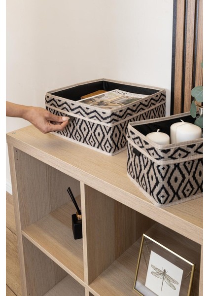 Bohe 2'li Çekmece ve Raf Düzenleyici Sepet Organizer